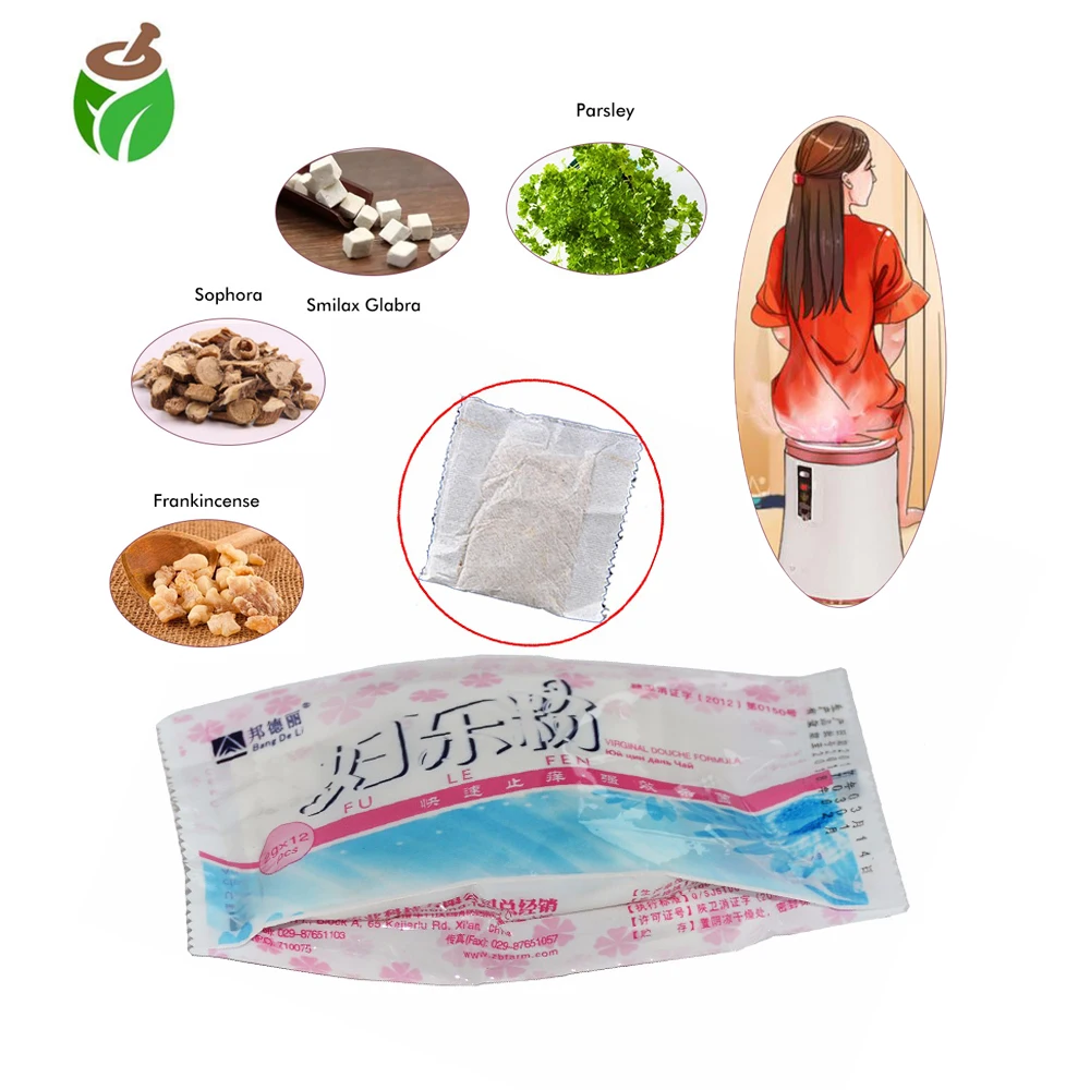 24 шт = 2 упаковки лекарственный отвар для влагалища зуд для syringing женский гигиенический вагинальный лосьон для мытья