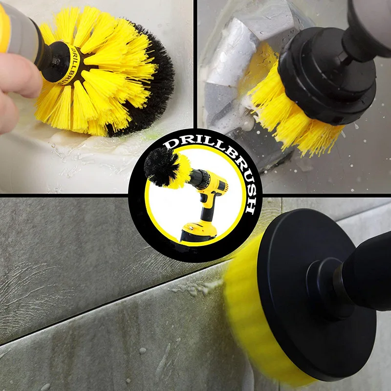 3pcsSet Power Scrubber Brush Drill Brush (7)