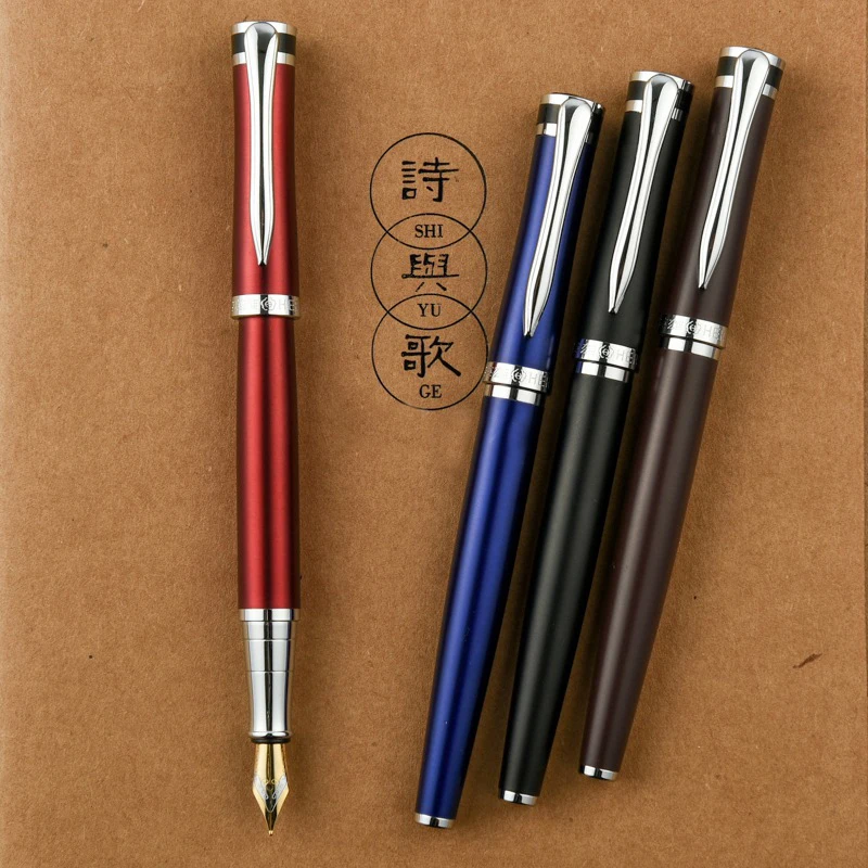 

Free Shipping Hot Selling Original Hero Metal Fountain Pen Business Executive Fast Writing Metal Brand Pen 3305