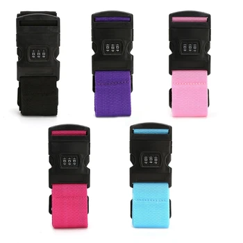 

Adjustable Luggage Suitcase Straps Travel Baggage Packing Buckle Tie Belt Lock
