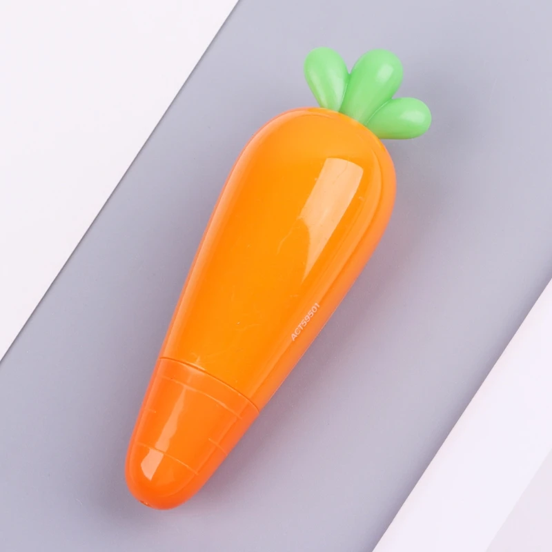 6m Kawaii Милая Корректирующая лента с морковкой для корректора, детский подарок, новинка, креативные канцелярские принадлежности, офисные школьные принадлежности
