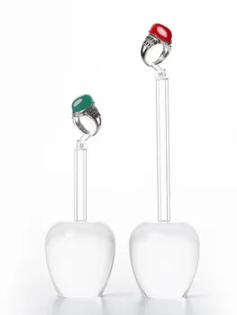 

Acrylic Clear Ring Display Holder Elegant High Glass Ring Display Rack