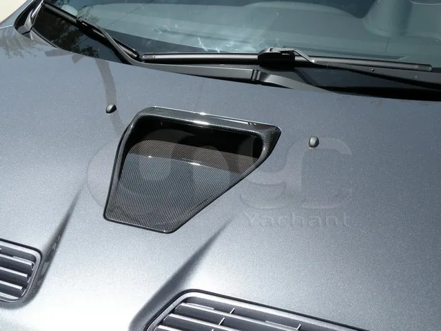 2008-2012 Mitsubishi Lancer Evolution EVO X OEM Style Hood Scoop CF (6)
