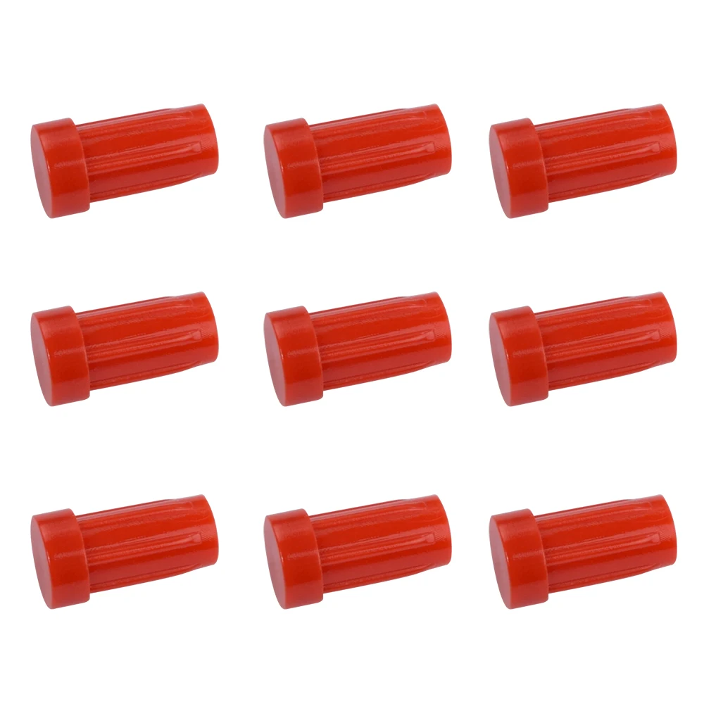 50X Archery Plastic Flat Nocks for Crossbow Bolt Inner Diameter 7.62mm Shaft Archery Bow Hunting 1pcs 15x43x15 mm pom coated flat roller bs620243 15 15mm bore 43mm diameter plastic bearing 15 43 15 mm nylon wheel pulley