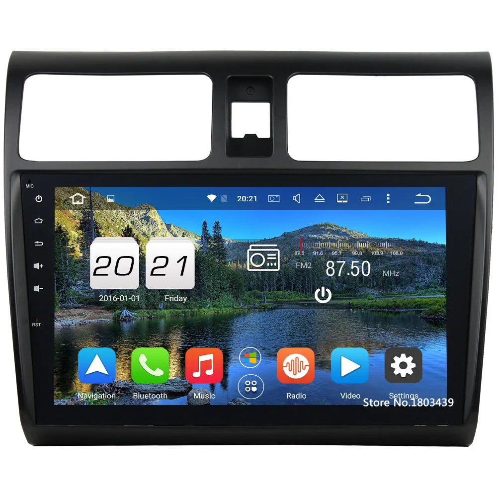 

Octa Core 4GB RAM 32GB ROM Android 6.0.1 HD Car DVD Player GPS Navigation 2 din Stereo BT For Suzuki Swift 2013-2017
