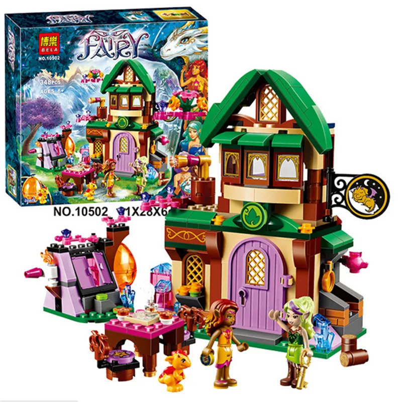Bela Elves The Starlight Inn Building Block the Sky Captain Azari Fire dancer Minifigures Toy font