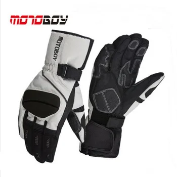 

2019 Winter warm waterproof Motoboy Motorcycle Gloves windproof Cross country race motorbike glove Non-slip Wrestling Reflective