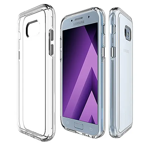 Прозрачный мягкий силиконовый чехол для телефона для Samsung Galaxy A7 2017 A720 A5 2017 A520 A3 2017 A320 ударопрочность и защитой от грязи