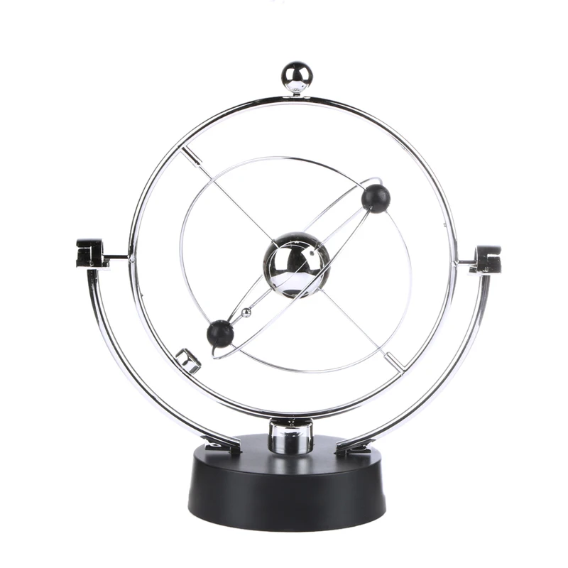 

New Design Baby Kid Children Kinetic Orbital Revolving Educational Toy Math Toy Gadget Perpetual Motion Desk Art Toy Gift FCI#