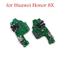 Для huawei Honor 8X USB зарядное устройство гибкий кабель usb зарядная док-станция печатная плата гибкий кабель Honor 8X аудио ремонт гнезда запчасти