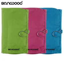 Холщовая дорожная Туалетная подвесная косметичка косметический футляр для косметики складной органайзер 9IIJ