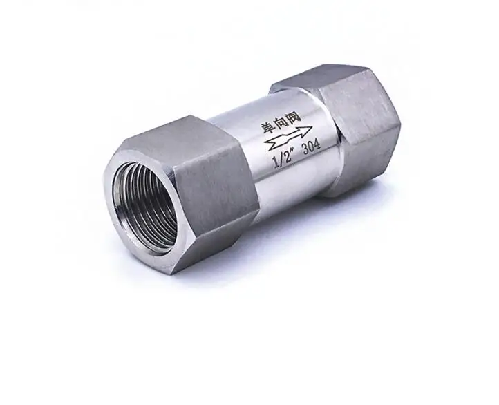 

1/8" 1/4" 3/8" 1/2" Pneumatic stainless steel 304 Check Valve