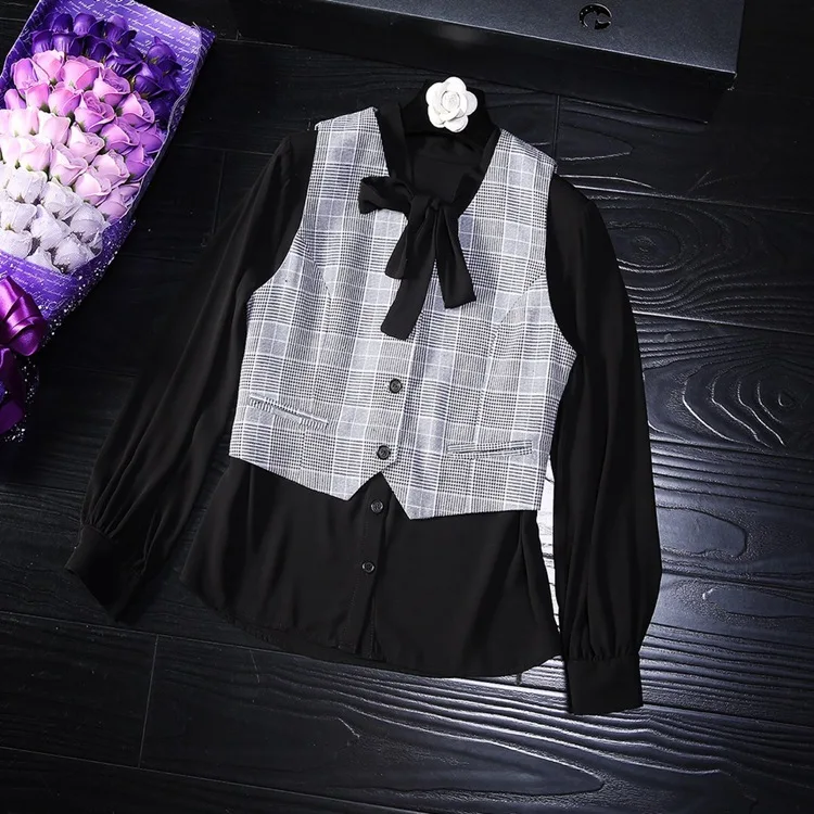 2018 Noir D'affaires Pièces Shirt Pantalon Femmes Pour Costumes De Mode Veste 2 Ensemble rRwxq4OAr