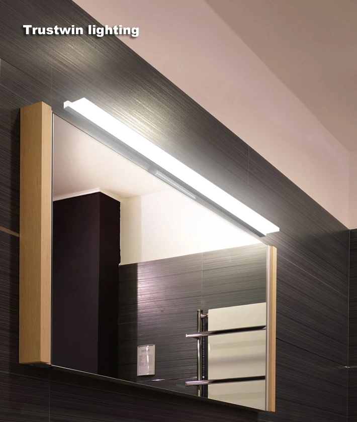 LED moderne Acryl spiegel wc beleuchtung spiegel lampe badezimmer ... LED moderne Acryl spiegel wc beleuchtung spiegel lampe badezimmer ...