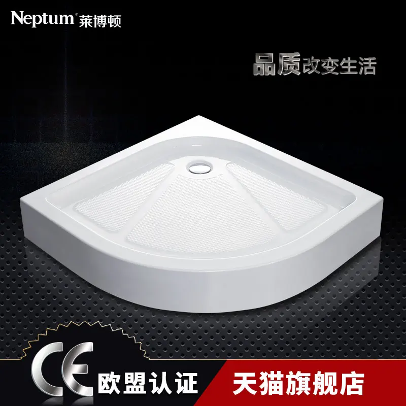 

Simple arc fan shower room, basin, chassis, bathroom, acrylic waterproof waterproof strip