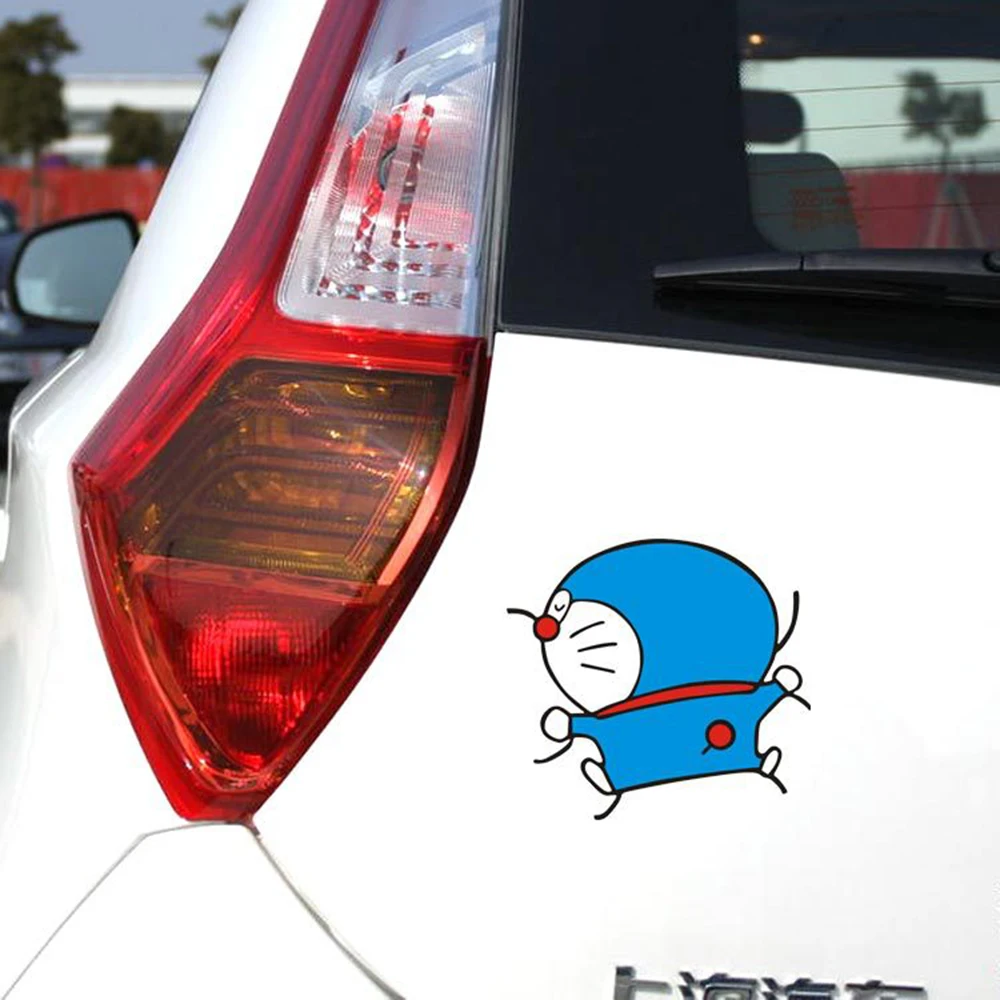 

Aliauto Car-styling Cartoon Doraemon Hello Kitty Minion Seize The Body Funny Car Sticker and Decal for Ford Focus Vw Polo Golf