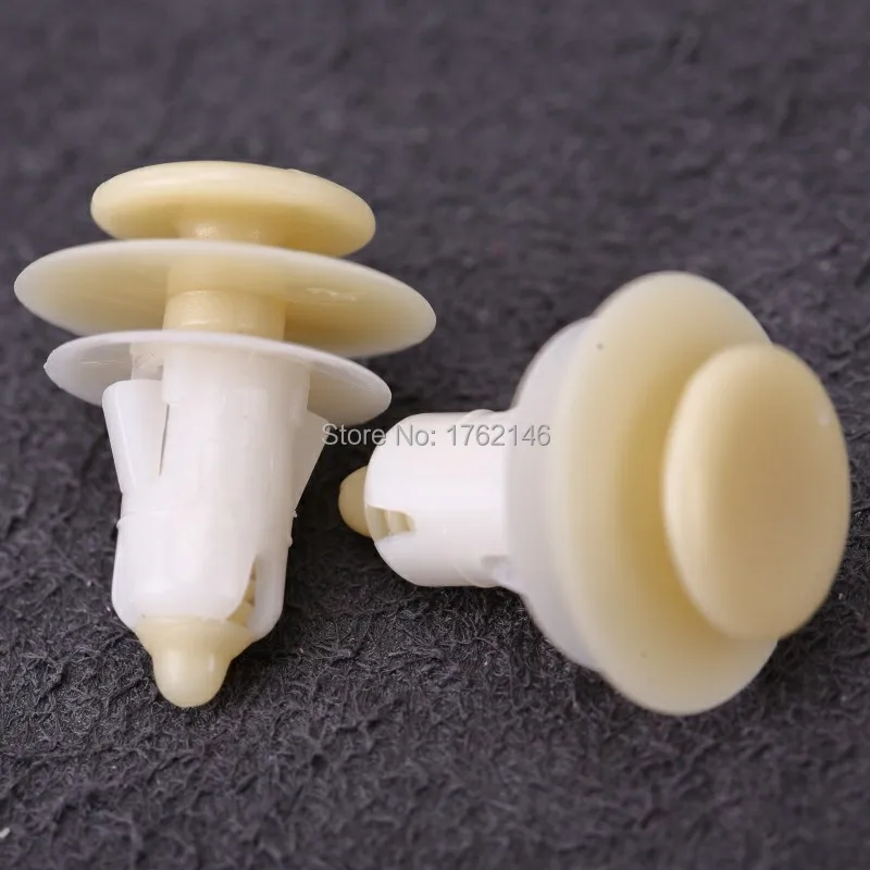 2pcs 8.5mm Beige Inner Sun Visor Hook Clip 8E0857562A For Audi A3 A4 A5 Quattro