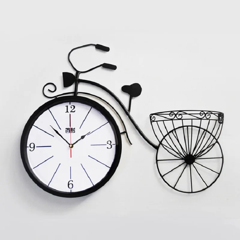 Saat велосипедные настенные часы Reloj Duvar saat для гостиной Креативные Часы Relogio de parede модные художественные современные бесшумные простые настенные часы