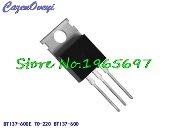 

10pcs/lot BT137-600E BT137-600 BT137 TO-220 600V 8A In Stock