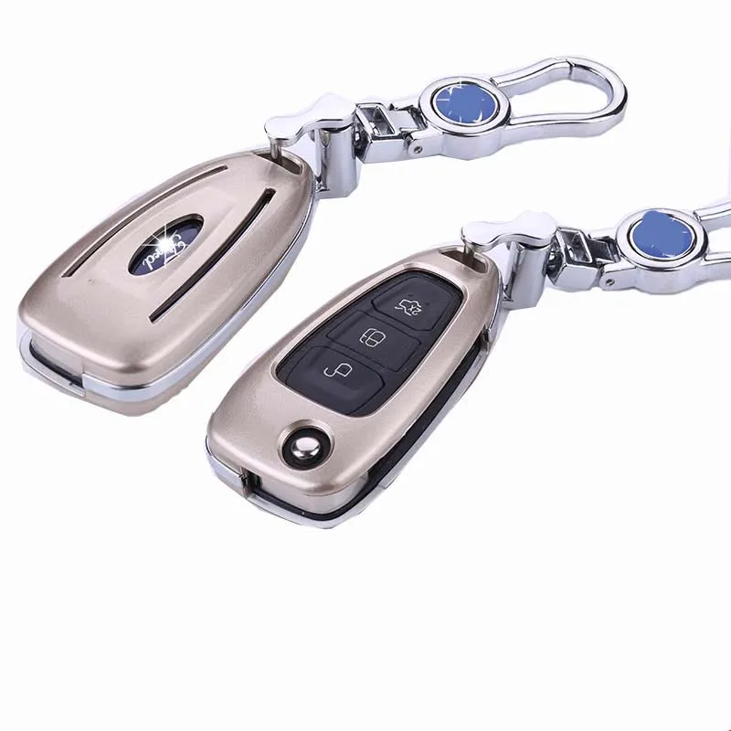 

Keychain Remote 3 Buttons Protect Car Key Case For Ford Focus Key Case Cover 2 3 4 MK2 MK3 MK4 Kuga Edge Mondeo Fusion Ecosp