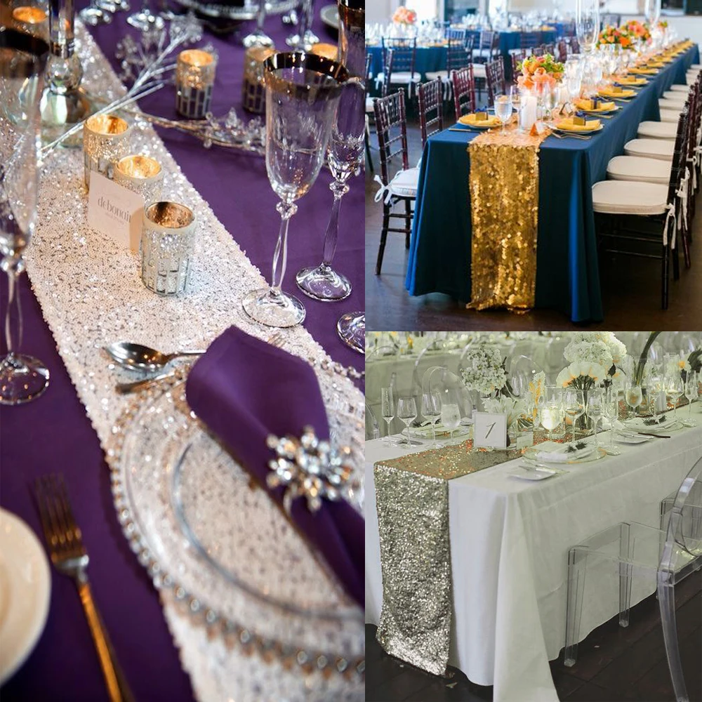 New-Brand-Champagne-Rose-gold-Silver-Gold-Sequin-Table-Runner-For-Wedding-Event-Party-Banquet-Christmas (1)