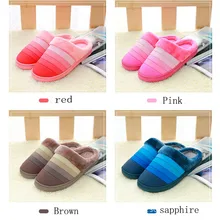 

Couple Cotton Wear Non-slip Slippers Winter Home Home Warm Cotton Slippers Warm Slippers Men and Women Slippers Mules