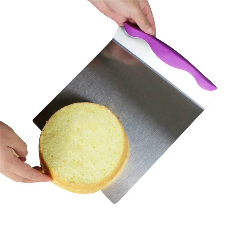 Stainless Steel Cake Shovel Baking Practical Knife Shovel Scraper Cutter Baking Pastry Tool