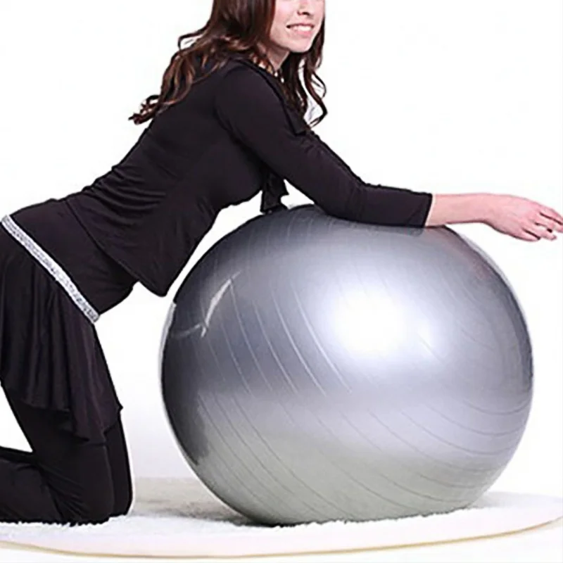 55 см 65 75 см для женщин спортивный мяч для йоги бола Пилатес фитнес тренажерный зал баланс Fitball упражнения пилатес тренировки Массажный мяч