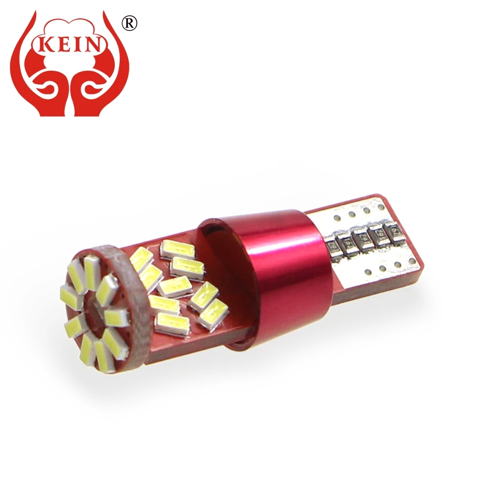 KEIN Высококачественная T10 лампа W5W светодиодсветодиодный автомобильная 27smd 3014 168 t10