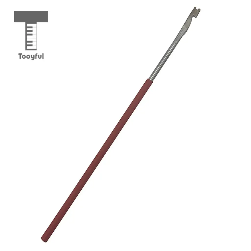 Tooyful Orchestral Instrument Iron Reed Needle Spring Hook for Clarinet Flute Basson Piccolo Saxophone Repair Tool 12.7cm