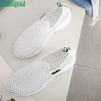 

CHAMSGEND Shoes Summer Ladies Breathable Women Sneakers Casual Women Sneakers Hot Sell Breathable Slip-On lightweight Shoes 09