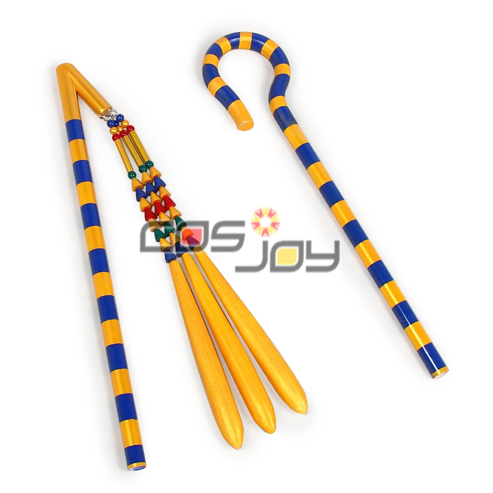 

2810-Egypt Pharaoh Staff Ashplant 20" PVC Cosplay Prop