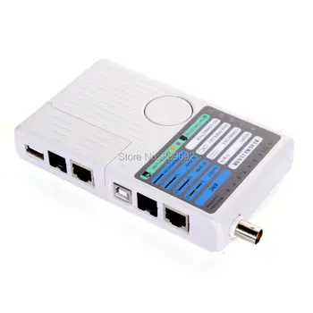 

Multifunction 4 in 1 Remote RJ11 RJ45 USB BNC LAN Network Phone Cable Cat5 Cat6 Tester Meter