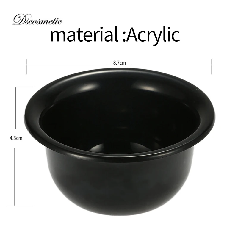 Набор для бритья Металла Бритвы Держатель брить бороду BrushAcrylic Bowl Классический