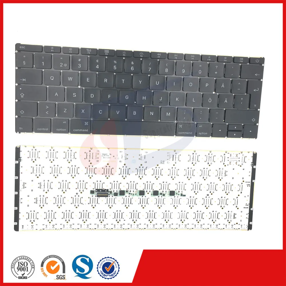 Early 2015year original for font b macbook b font retina 12inch A1534 SW Sweden Swedish Finnish