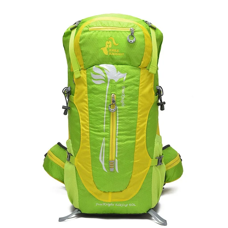 Free Knight 50L Sport Bags Hiking Backpack Waterproof Nylon Women Men Big Capacity Outdoor Mountaineering Travel Backpacks Bag