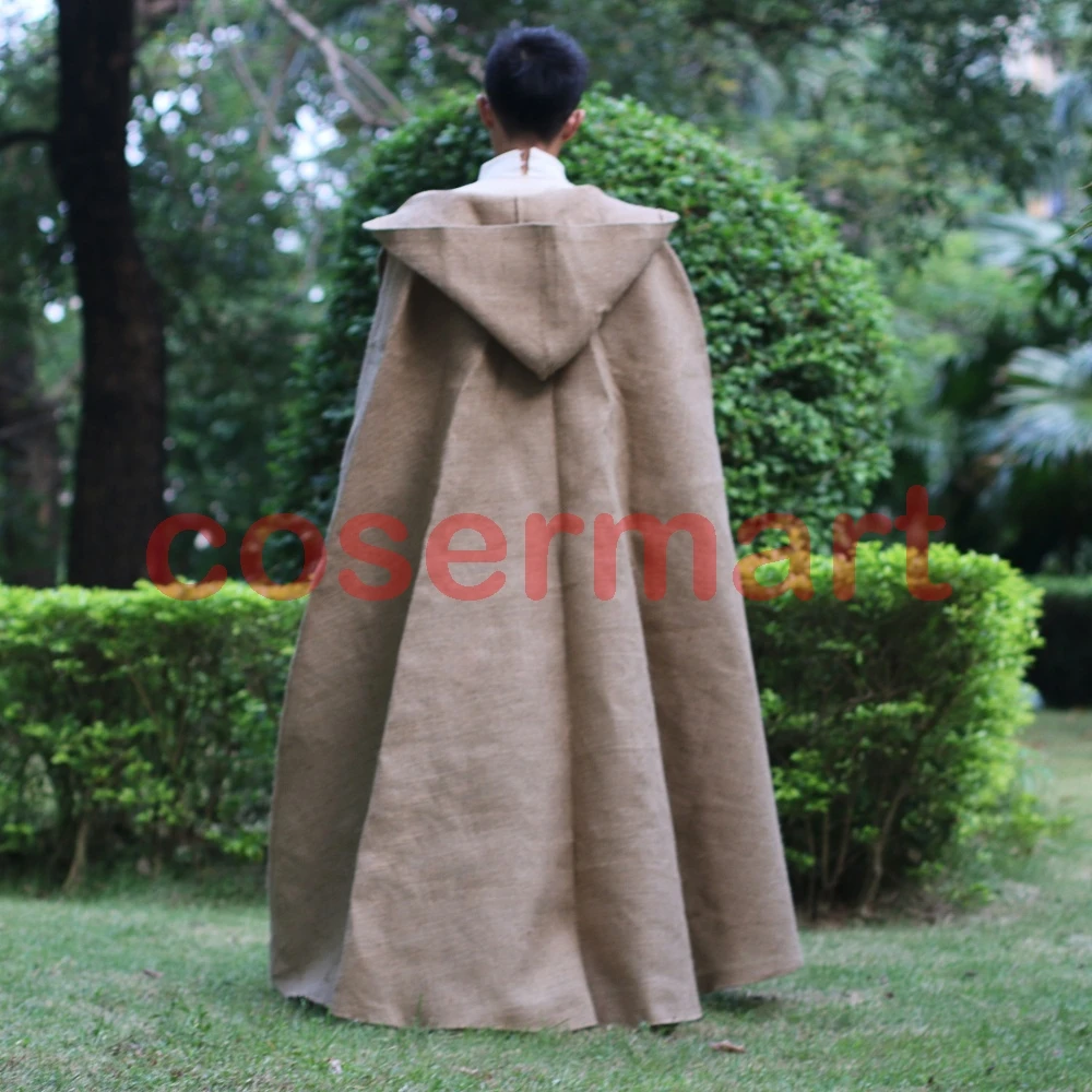 Free Shipping NEW Star Wars Jedi Luke Skywalker Custom Cosplay Costume Made Full Set COS Halloween Costume Christmas (10)