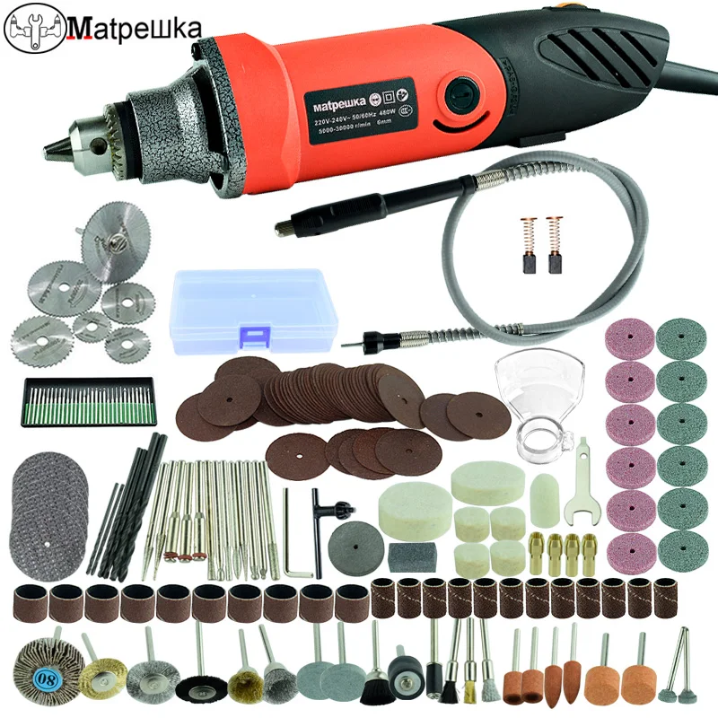 220V Dremel Type Electric Tool Miniature Electric Drill Variable Speed Grinding and Polishing machine Electric Rotating