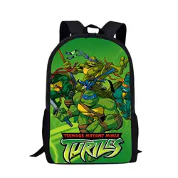 3D мультфильм Черепашки Ниндзя TMNT для школы для мальчиков и девочек кемпинг сумки детская Водонепроницаемый Рюкзак Для Подростка Сумка