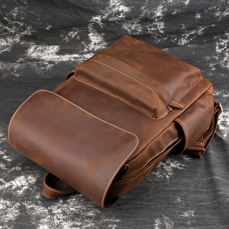 MAHEU роскошный брендовый дизайнерский кожаный рюкзак модный стиль мужские рюкзаки из натуральной кожи Водонепроницаемые новое поступление