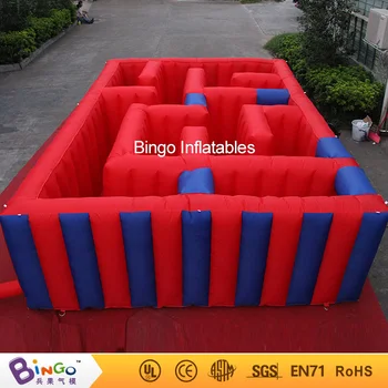 

2018 Newly 4M large outdoor inflatable maze toy for obstacles games inflatable arena labyrinth for carnival party children game