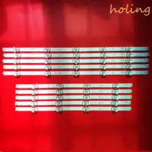 10 шт./партия СВЕТОДИОДНЫЙ подсветка полосы для LG 49LB5550 49LF5500 Innotek DRT 3,0 4" A/B 6916L-1944A 6916L-1945A