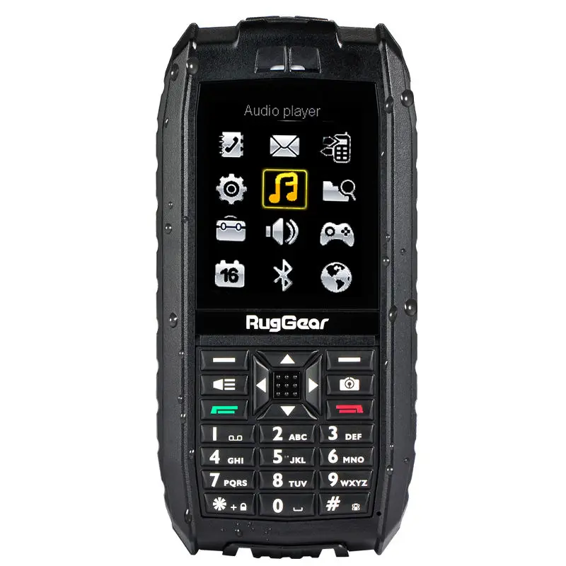 Дисплей RugGear rg128 водонепроницаемый телефон плавающий экран стекла|display phone|phone