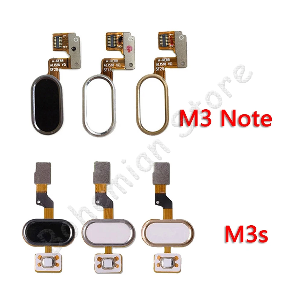 

Back Home Button Fingerprint Flex Cable For Meizu M3 Note M3s Mobile Phone Repair Parts