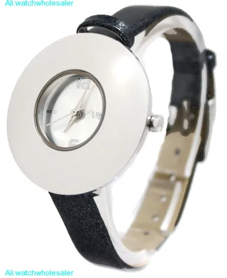 New Matt Silver Dial Round PNP Shiny Silver Watchcase Women Fashion Watch FW541A