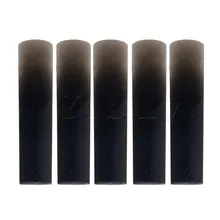 Yibuy прочный черный 70 мм x 14,5 мм Смола Материал E альт-трости для саксофона