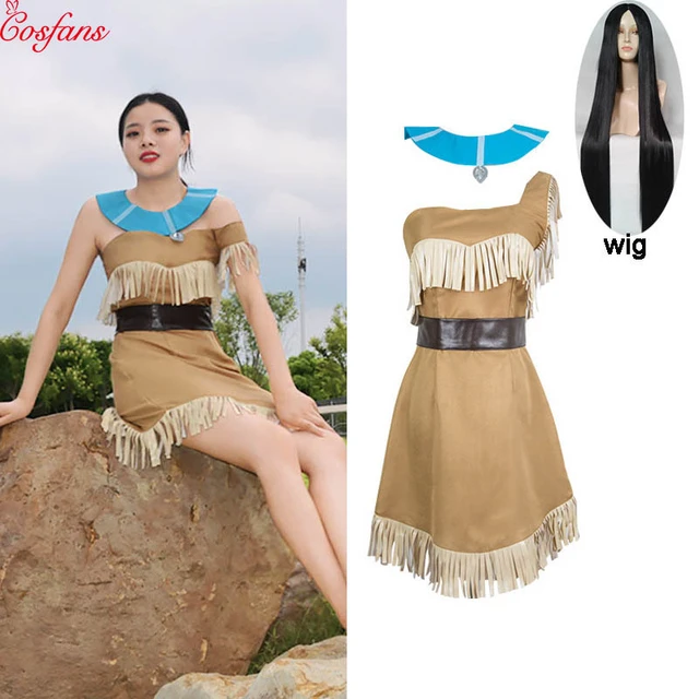 Pocahontas costume, It's my take of the Indian costume base…