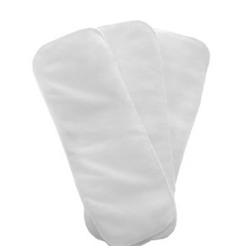 Ananbaby пеленки вставки 30 шт. дышащие 3 слоя микрофибры Моющиеся Reuasable детские