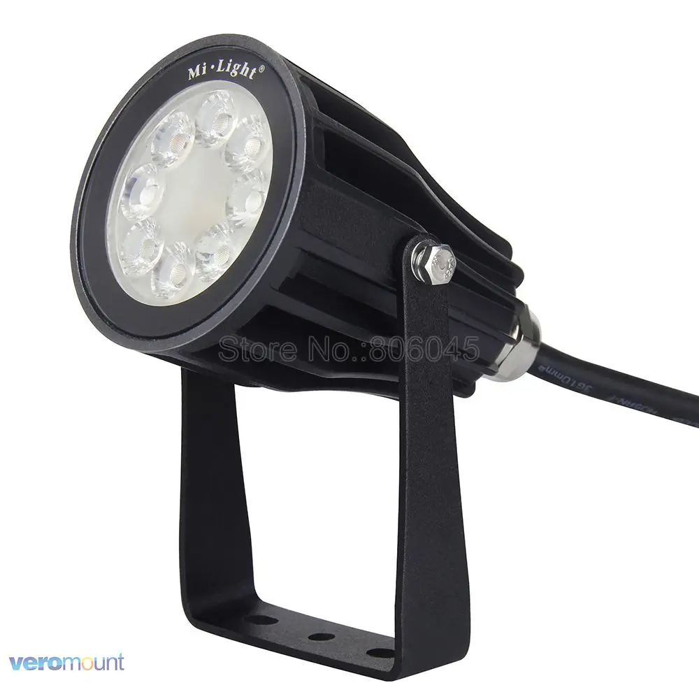 Умный садовый светодиодный светильник Mi light FUTC04 6 Вт RGB + CCT 100 В переменного тока 220
