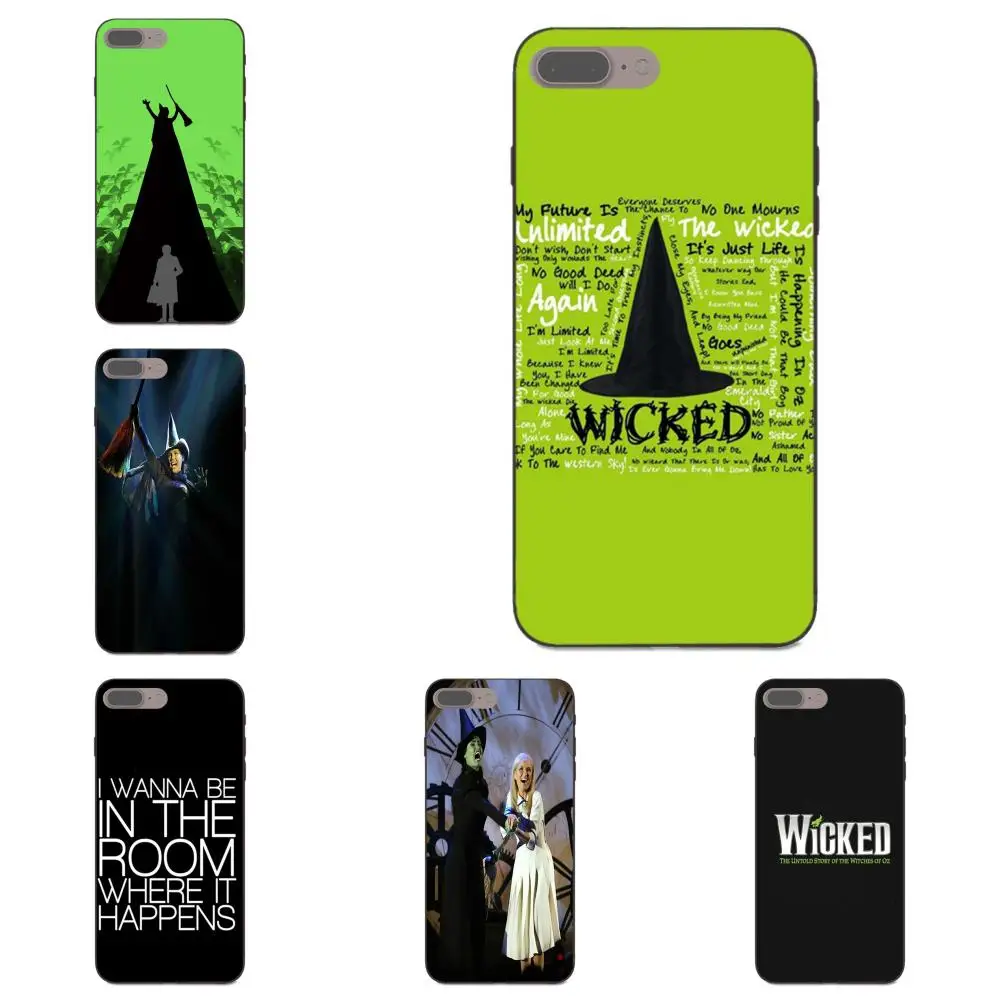Soft TPU Phone Cases For Samsung Galaxy Note 4 8 9 S3 S4 S5 S6 S7 S8 S9 S10 Edge Plus Lite I9080 G313 Broadway Musical Wicked Soft TPU Phone Cases For Samsung Galaxy Note 4 8 9 S3 S4 S5 S6 S7 S8 S9 S10 Edge Plus Lite I9080 G313 Broadway Musical Wicked